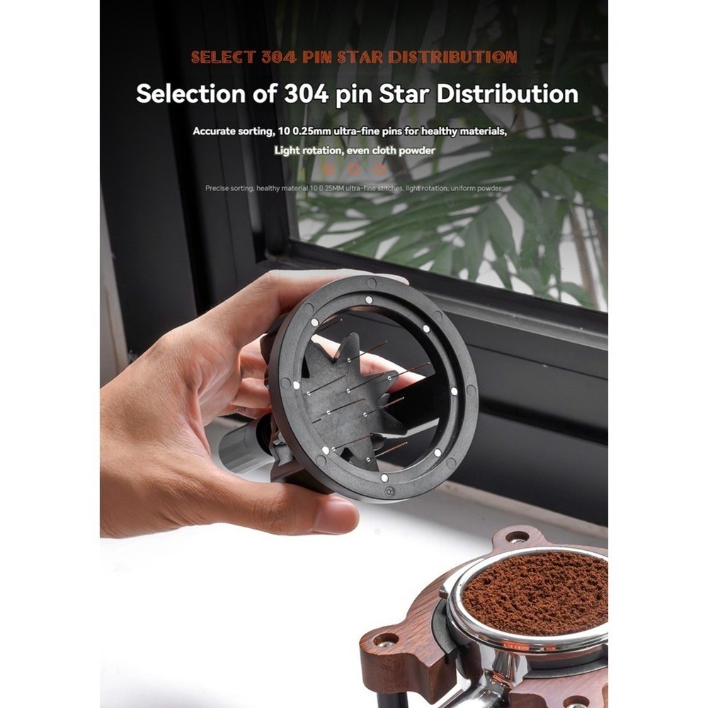 WDT Tool Espresso Coffee Stirrer Distributor Adjustable Depth Espresso4919