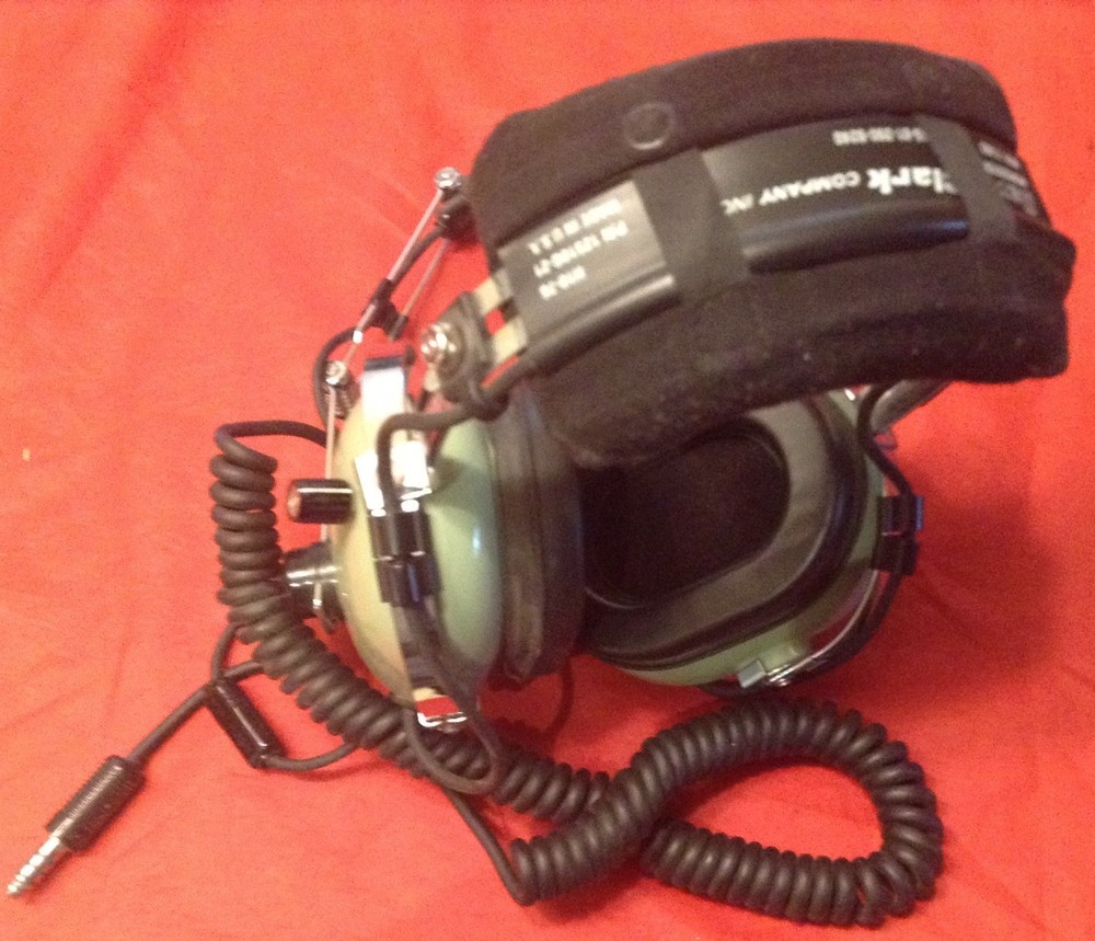 USED David Clark Pilot Aircraft Aviation H10-76 Headset with Mic - Untested