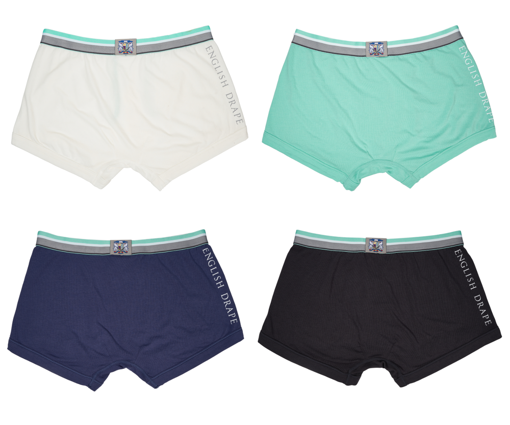 3-Pack English Drape Underwear Boxer Brief