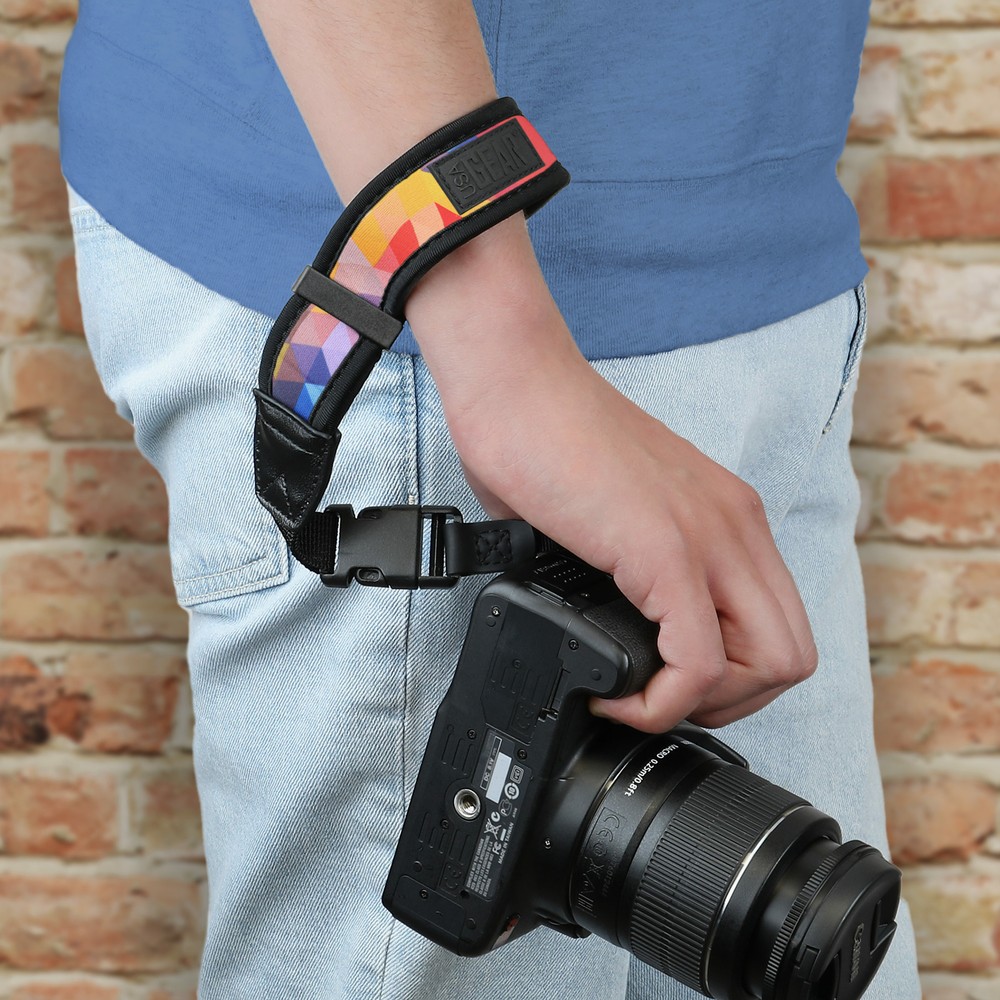 Digital Camera Wrist Strap w/ Padded Neoprene & Quick Release Buckle System