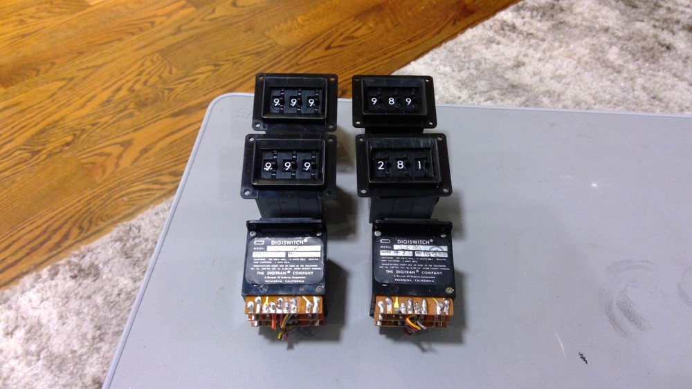 Digiswitch Model 3-T-28 (All 6 included)