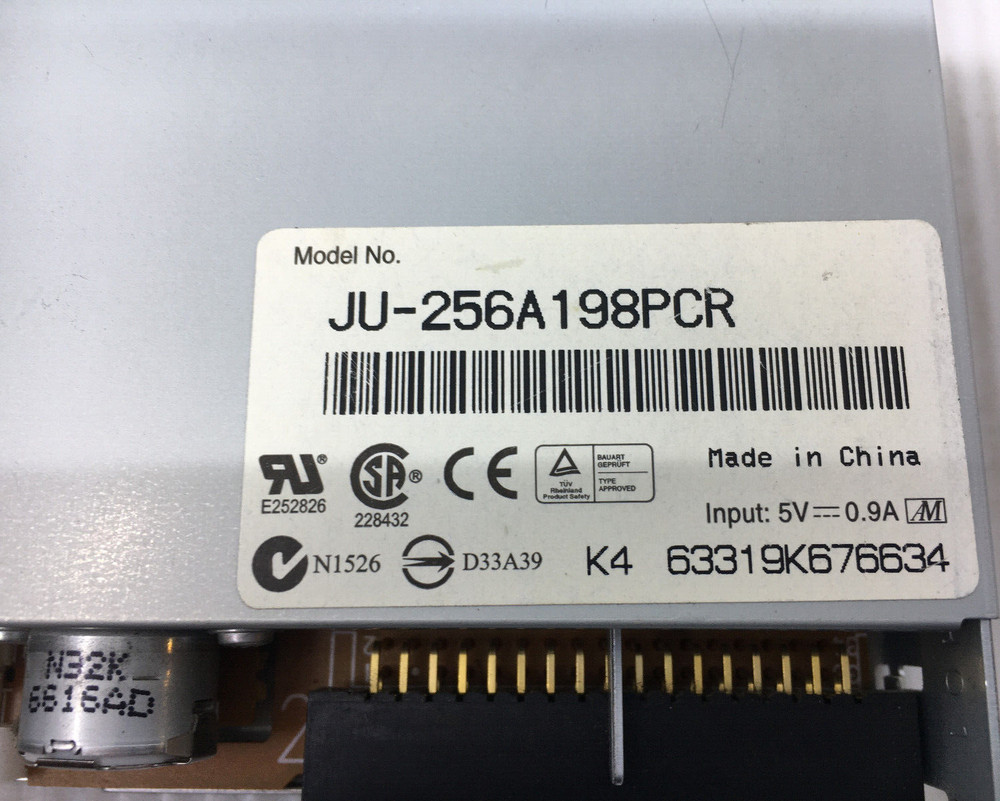 Panasonic 3.5 Internal Floppy Disk Drive JU-256A198PCR NO Bezel - UNTESTED