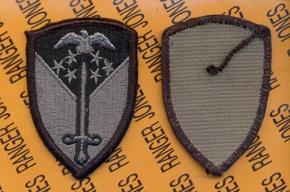 406th Support Brigade ACU w/ Hook 3.25" uniform patch m/e