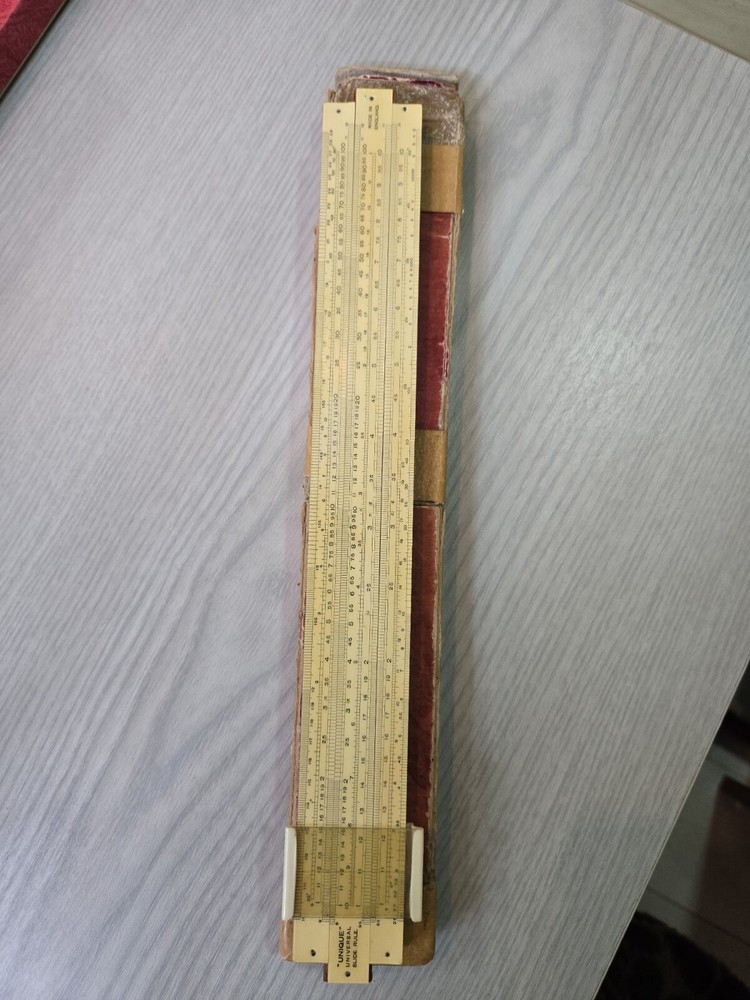 Vintage Unique Universal Slide Rule Old Tools