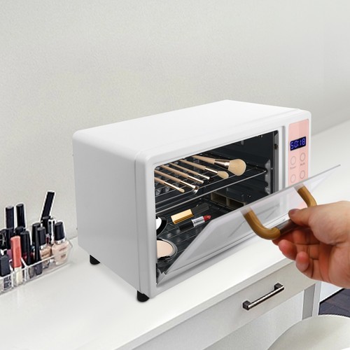Tabletop Multi-Functional Nail Cleaner Box Nail Tool Sterilizer Drying Box 160W