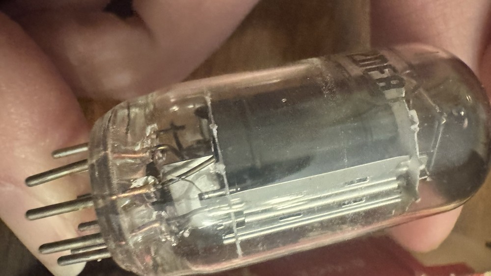 NOS Hytron 12DE8 variable μ amplifier pentode Electron Tube