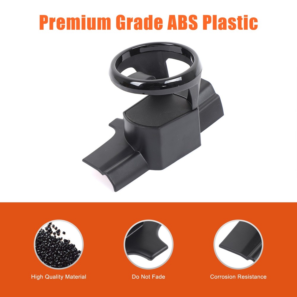 ABS Black Dashboard Right Side Cup Holder For BMW 3 Series E90 E91 E92 2005-2012