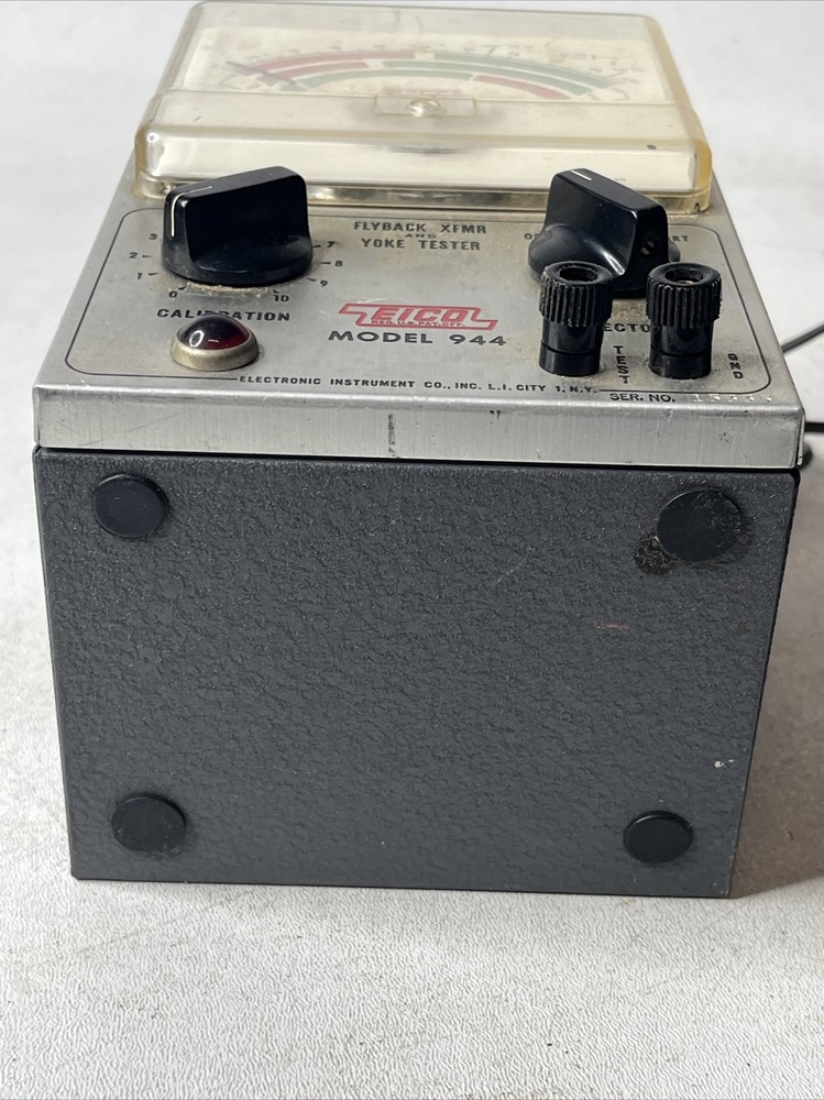 Eico - Model 944 - Flyback Transformer And Yoke Tester - Working