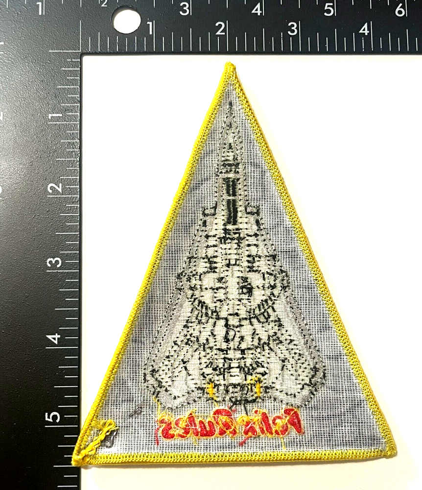 US NAVY F-14 FIGHTER "FELIX RULES" TRIANGLE PATCH N3