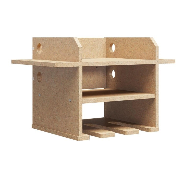 Wall Mounted Tool Storage Organizer Power Drill Dock Garage Workspace Solution