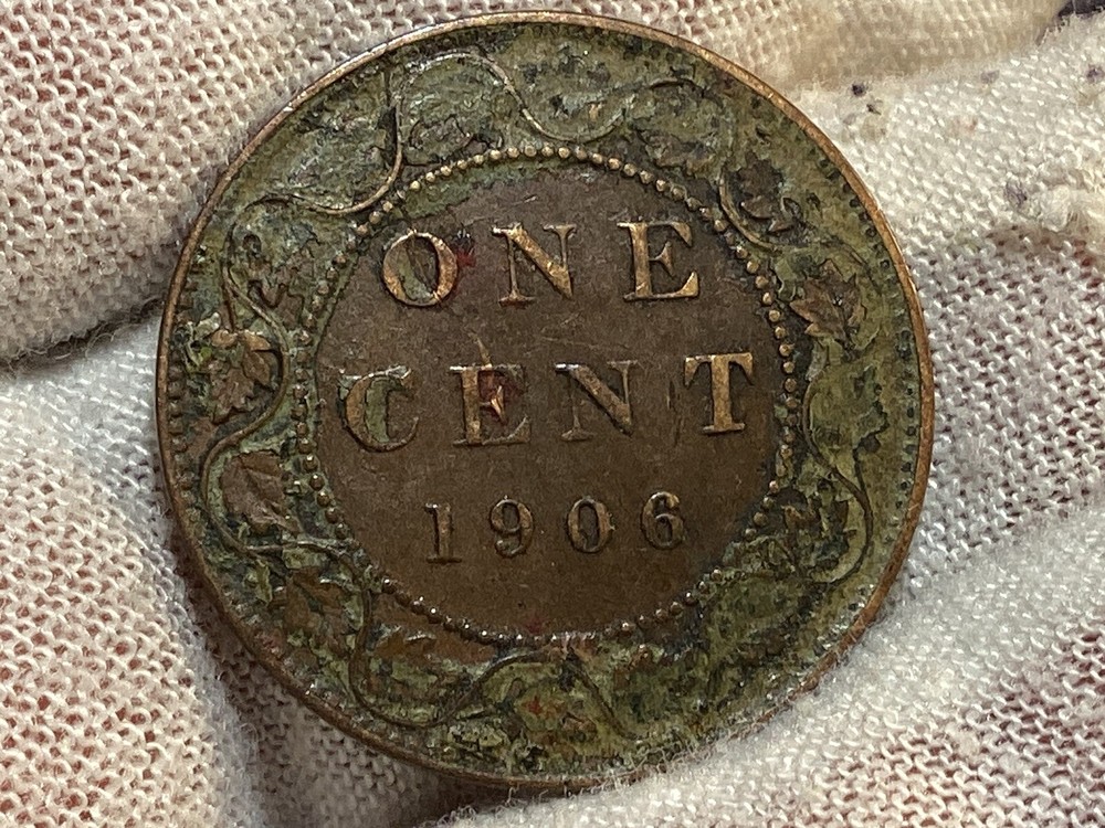 1906 CANADA 🇨🇦 ONE CENT