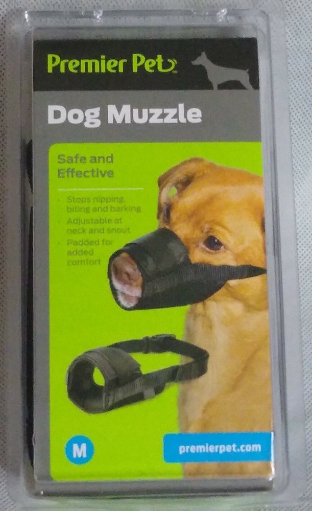 Premier Pet Dog Muzzle M47D Size Medium 🆓 Shipping