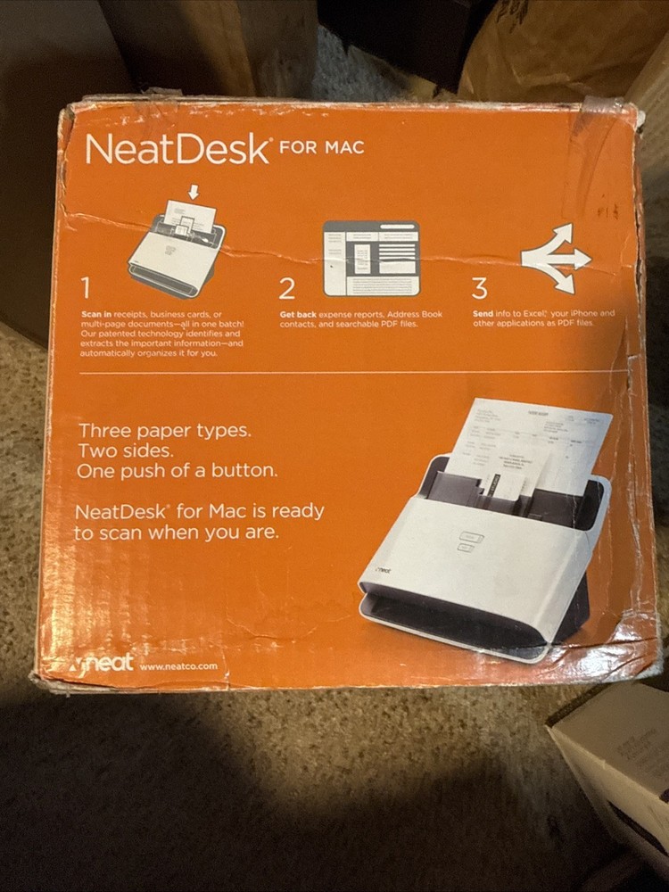 Scanner Neat desk for Mac