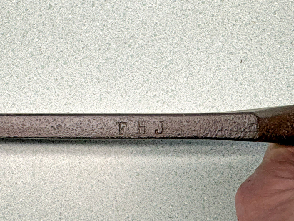 Antique Signed Blacksmith Hand Forged Siding Slick Chisel Wood Shingle Tool