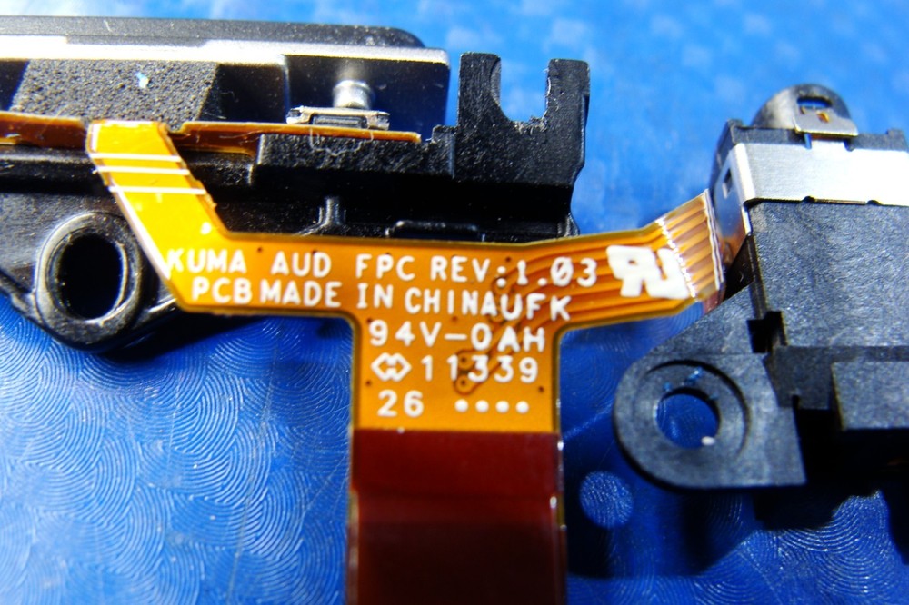 Microsoft Surface Pro 2 1601 10.6" Audio Jack Volume Button Board w/Cable ER*