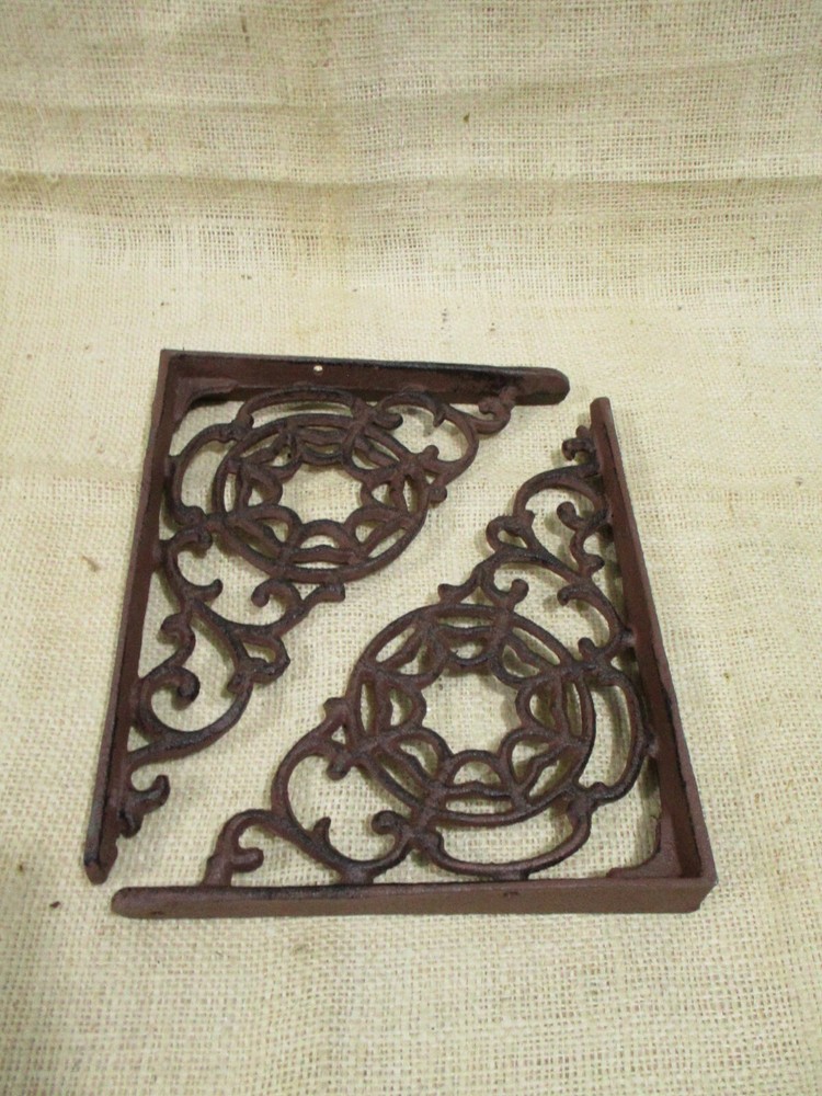 4 Shelf Brackets Spider Shelf Decor Spider Web Shelving Corbels Rustic Braces