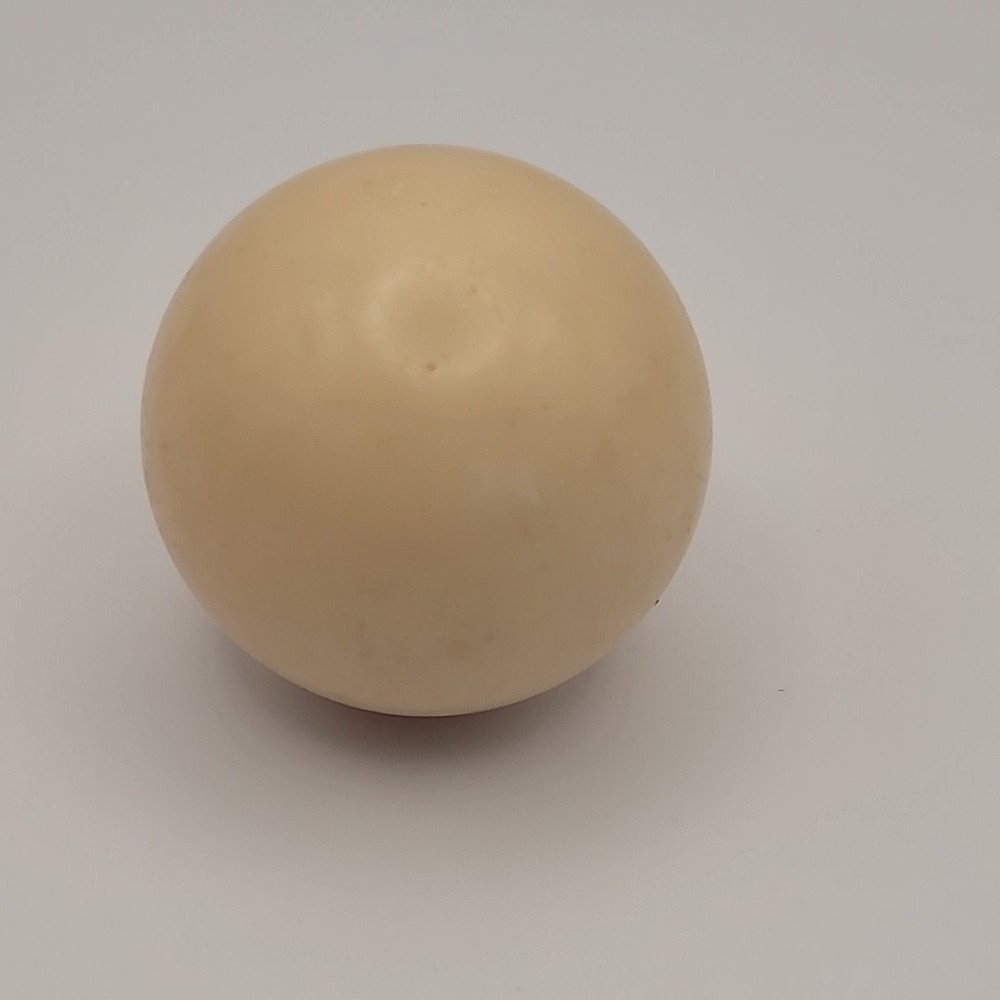 Vintage Billiard Bal / Pool Table Ball Small 1.5" Diameter Solid White Que Ball