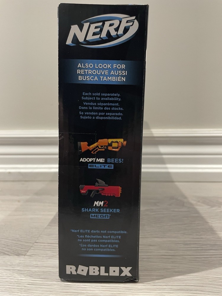 NERF Roblox MM2 Dartbringer Blaster Toy for Video Gamers - Includes Game Code