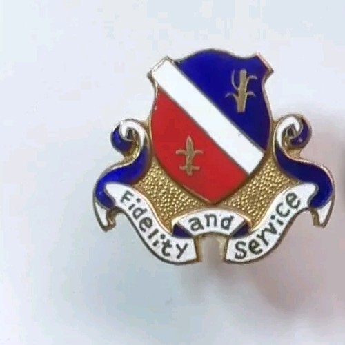 WW2 350th Infantry Regiment Unit Crest D.I. - Odd Version - SB