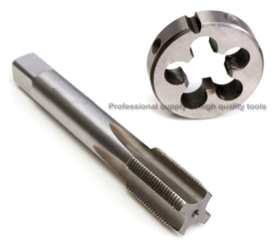 1set American Standard thread HSS Machine Plug Tap Die Tool 1" -24UN