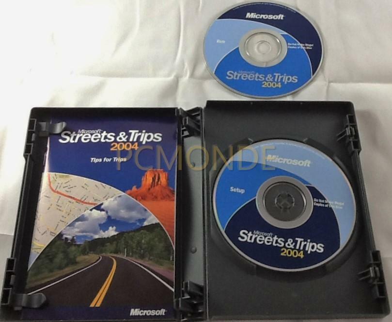 Boxed US Microsoft MS Streets & Trips 2004 (B17-00096)