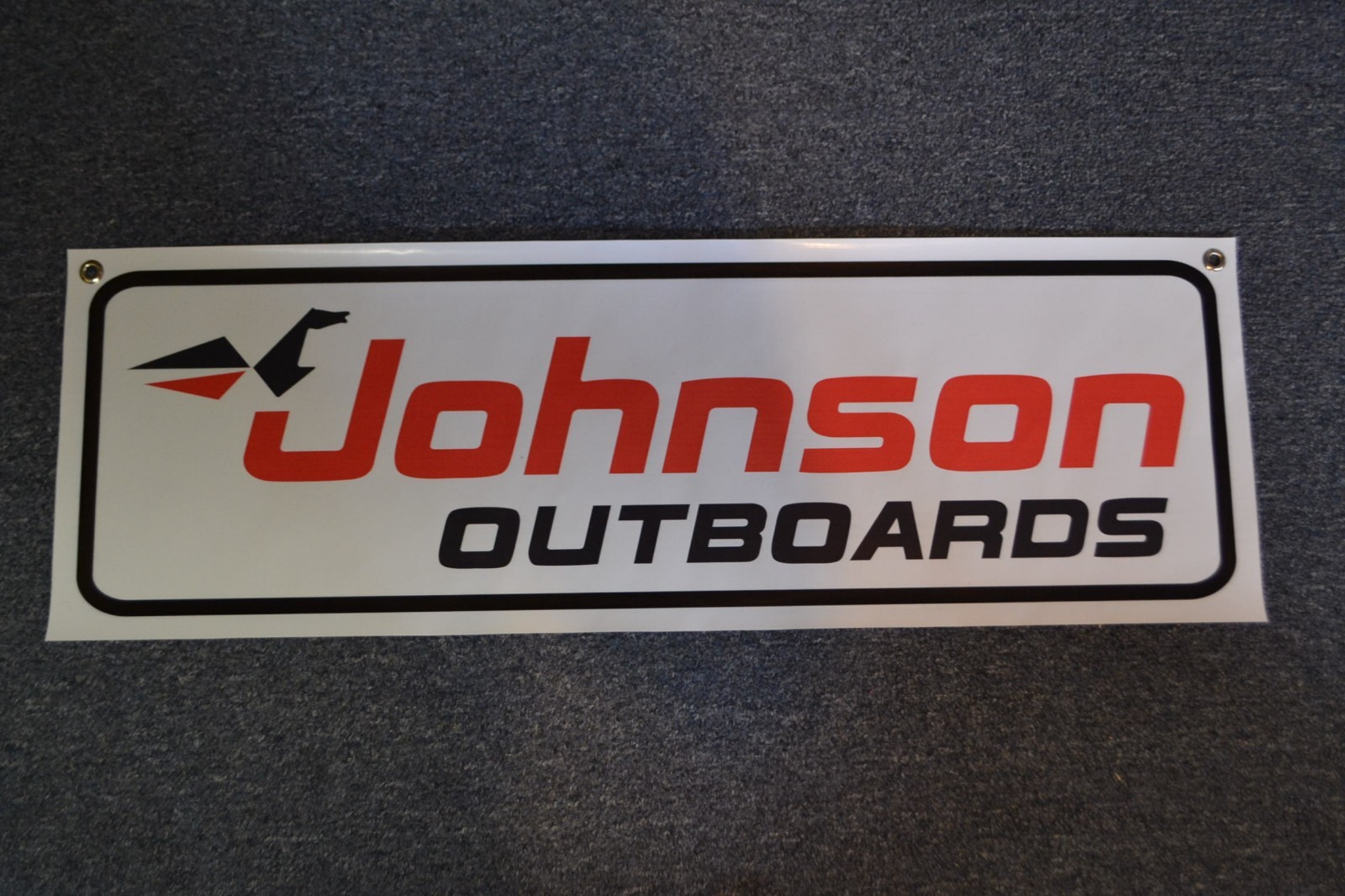 Johnson Sea Horse Outboard Banner Marina Boat Shop Mechanic Parts Motor Sign 10D