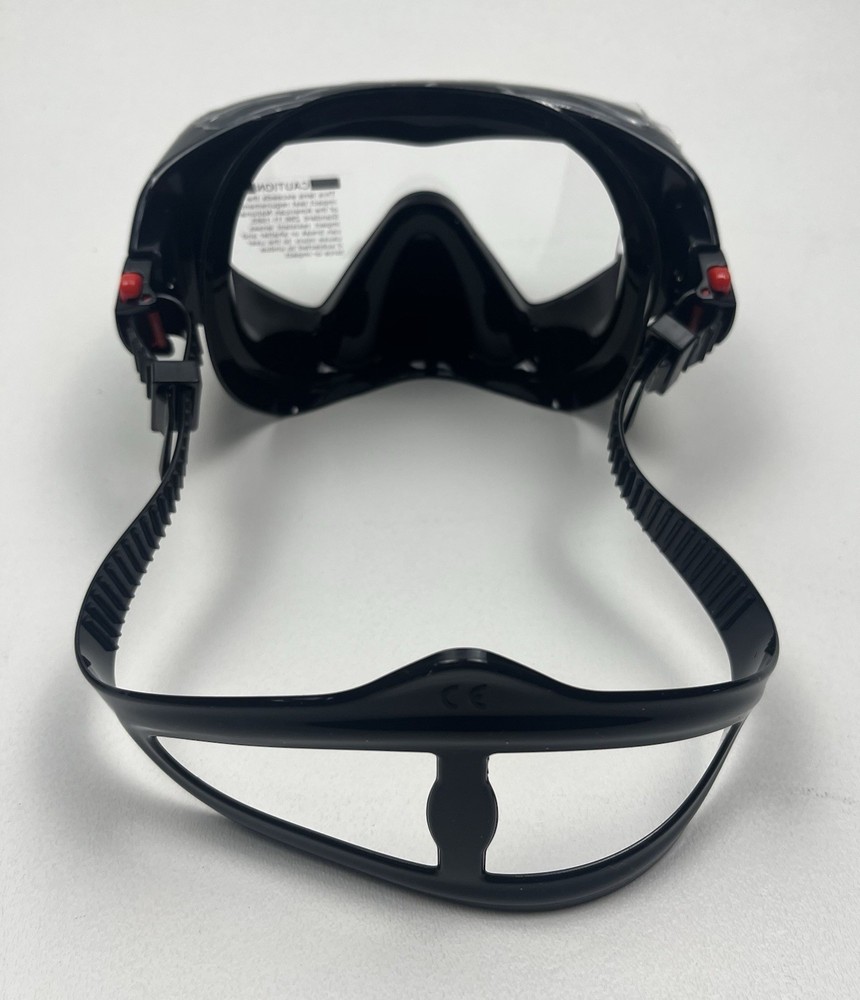 Full Face Snorkel Diving Mask - Black