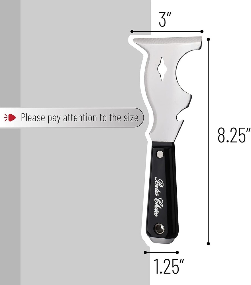 Complete Your Toolkit with Bates 10-in-1 Paint Scraper: Durable & Efficient
