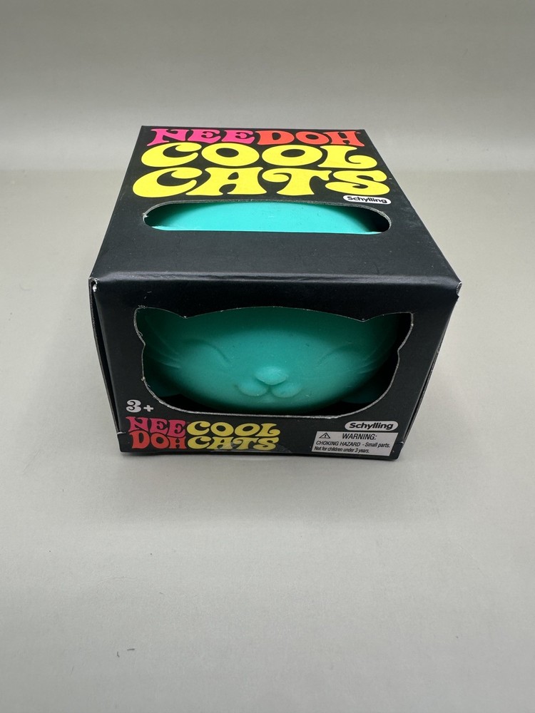 Nee Doh Cool Cats Turquoise