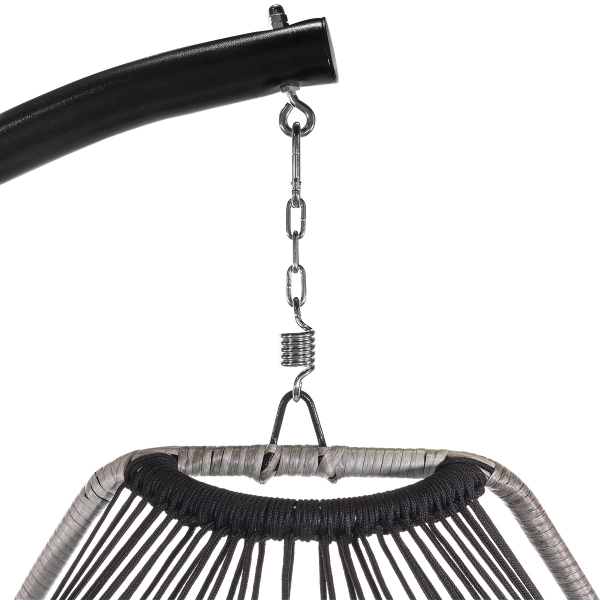 Barton Soft Cushion Hanging Egg Chair Garden Home Indoor Outdoor Patio Balcony