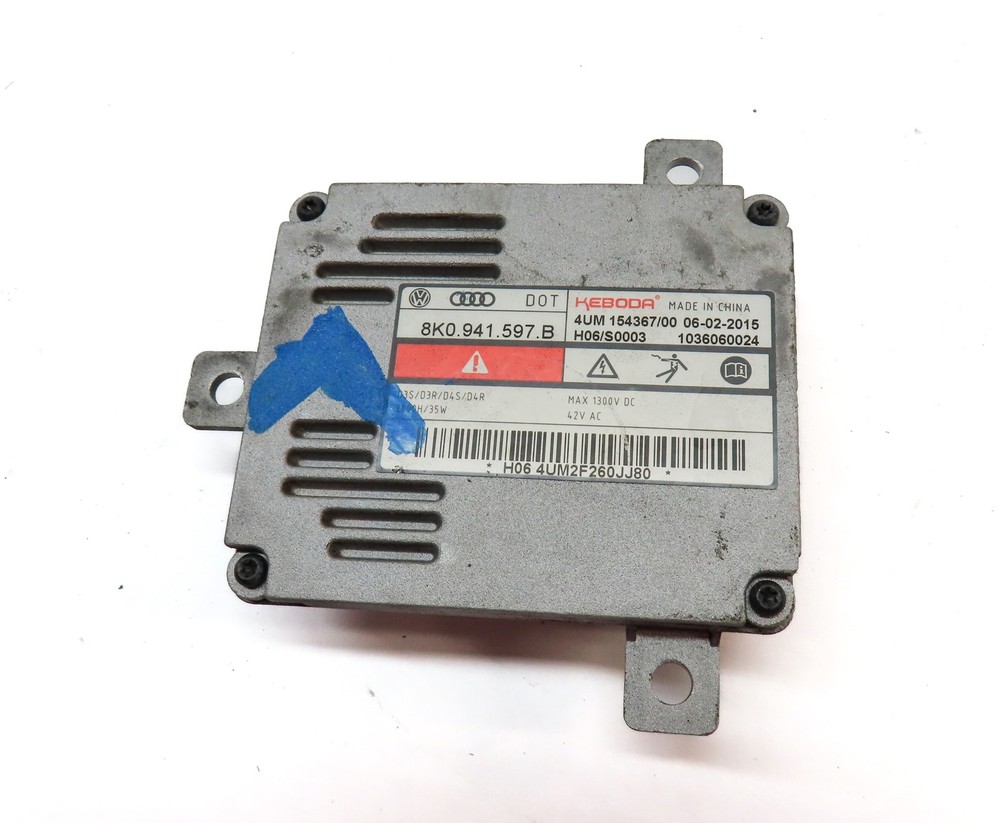 2015 AUDI A3 (8V) FRONT LEFT DRIVER HEADLIGHT LAMP LED BALLAST MODULE SET/2