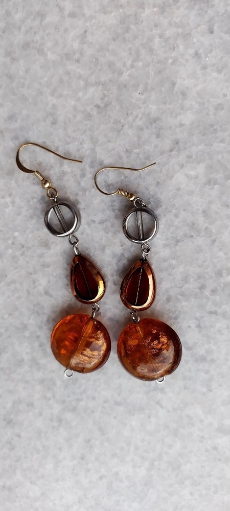 Beautiful glass earrings