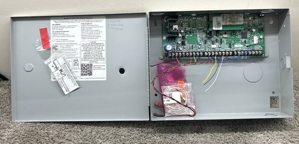 DMP XT30D Panel With Gray Enclosure Used 82766