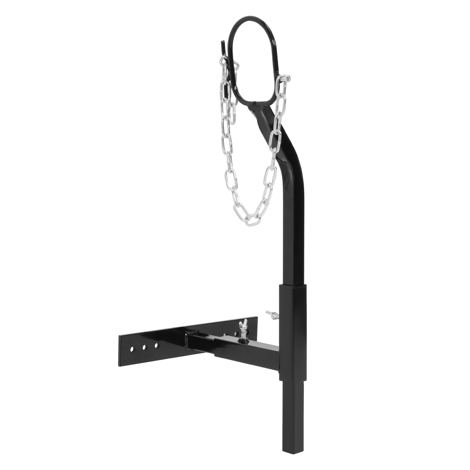 Steel Adjustable Livestock Trimming Stand For Goat Sheep W/Nose Loop Headpiece
