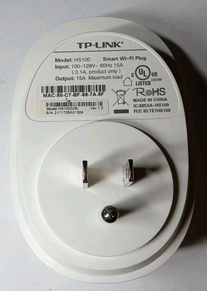 TP-Link Hs100 Wifi Smart Plug