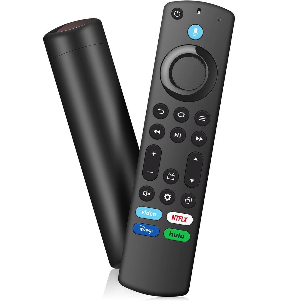 Replacement Remote Control for Fire Smart TV Voice Remote-HU, Black