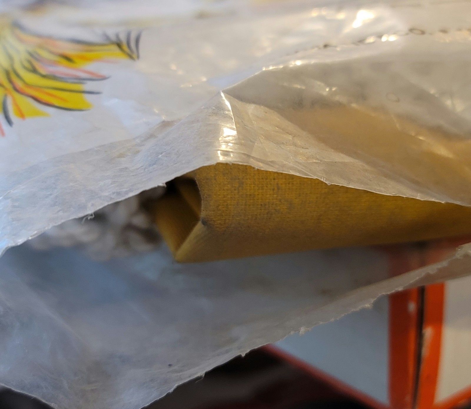 Vintage Algoma GO ANYWHERE HAMMOCK Yellow with White Fringe 36X80" 2 Point