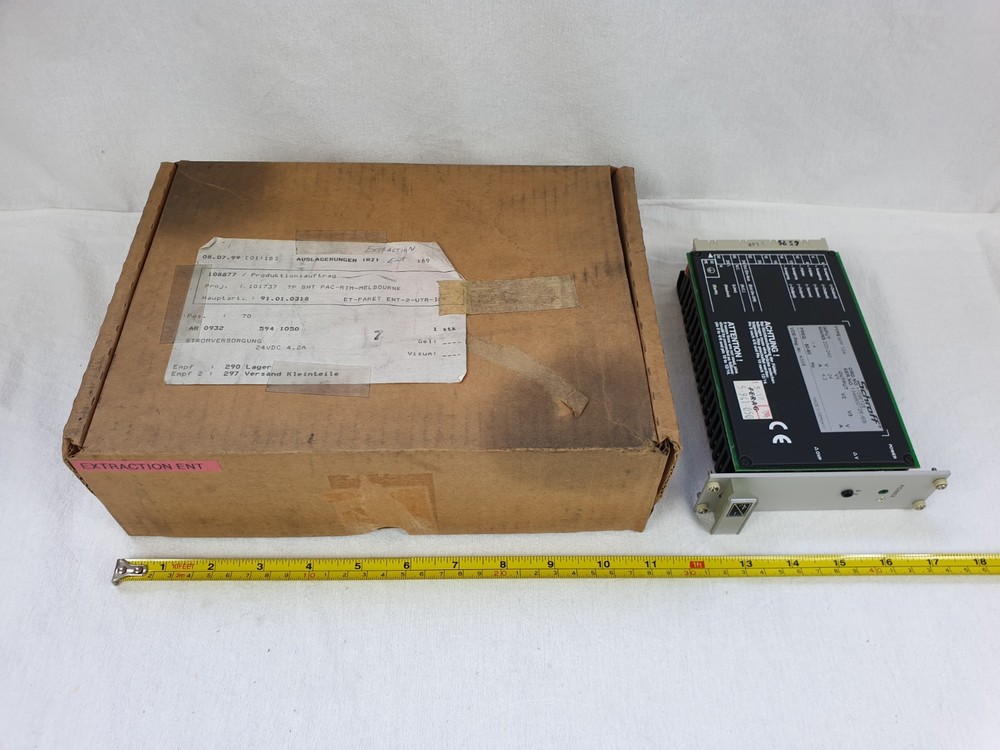 Schroff SPF 124 Power Supply Module - Unused