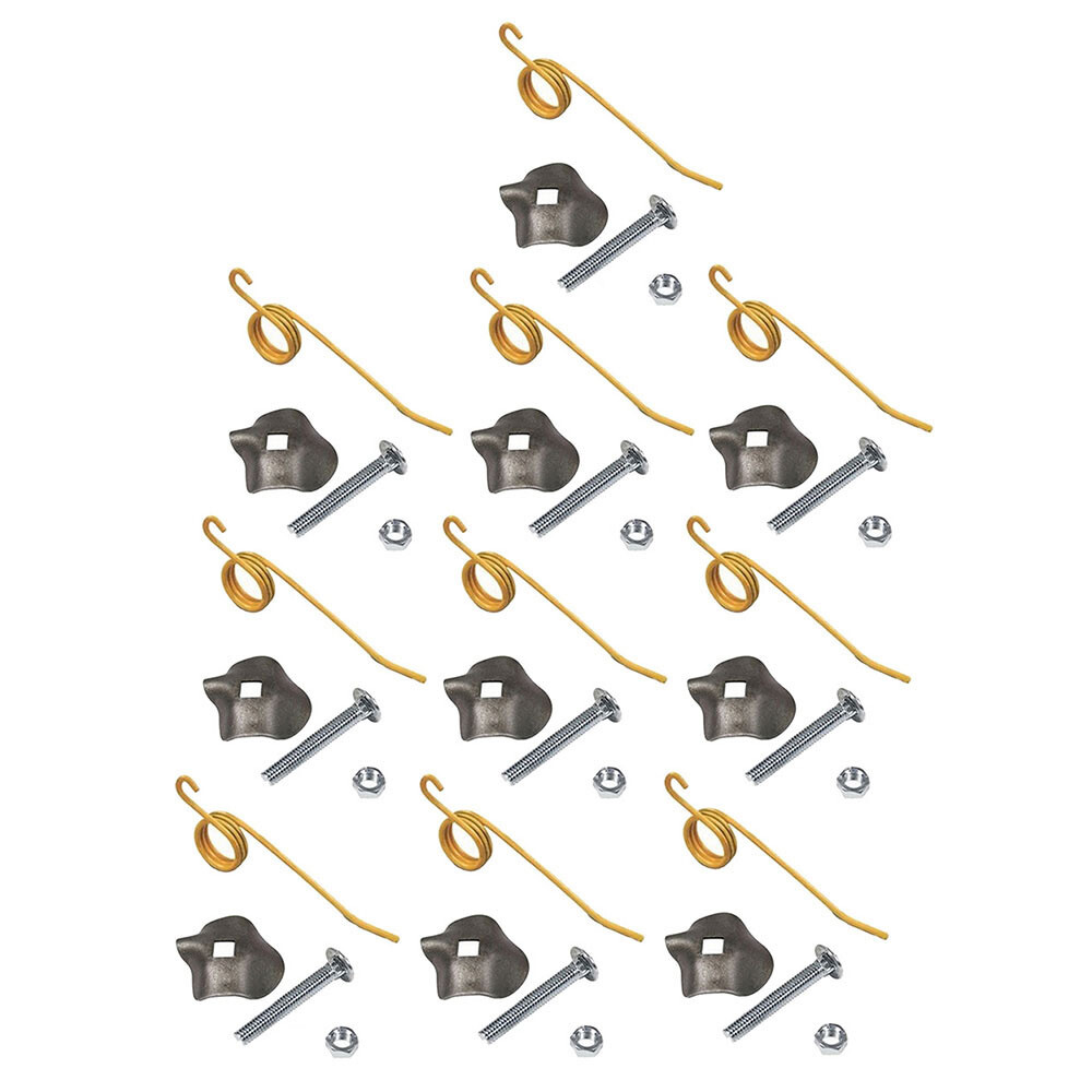 (20) Teeth w/Brackets Fits New Holland Hay Rake 55 56 57 256 258 64562 792493