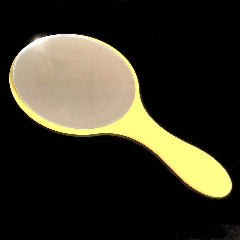 Oval Coloured Hand Held Mirrors
