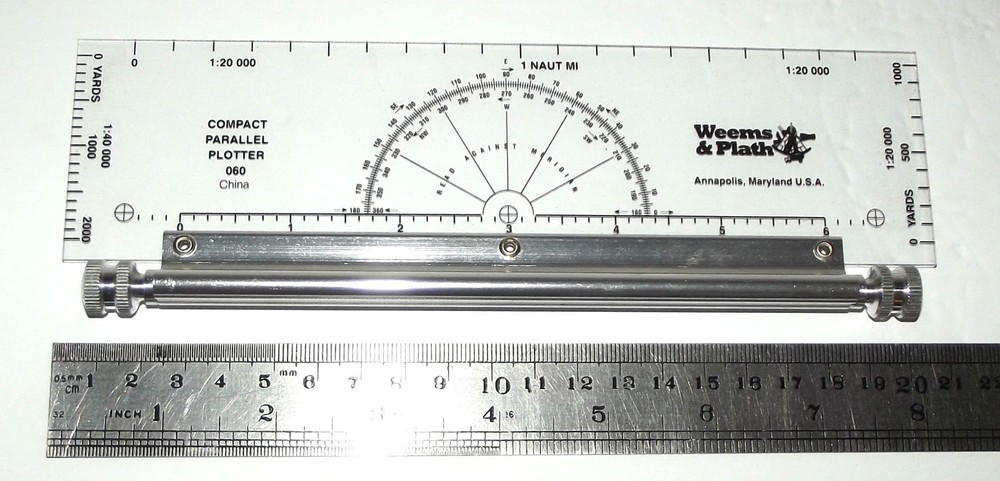 Weems & Plath Compact Parallel Plotter Item #060 - 8 1/8" Long