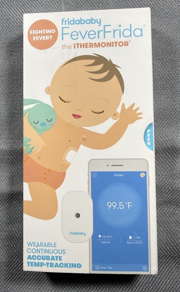 Frida Baby Smart Thermonitor Temperature Tracking Touchless Babies - New