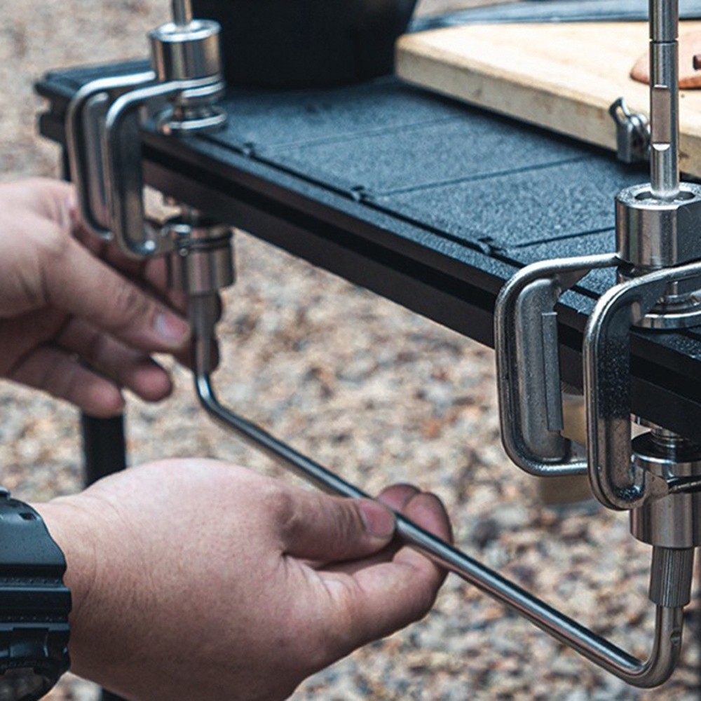 Outdoor Table Supply Portable Light Pole Bracket Desktop Bracket for IGT3010