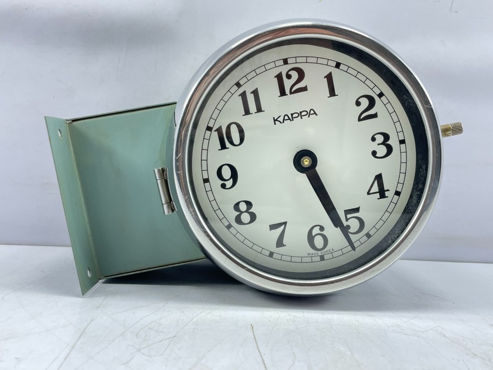 SSC-404 Kappa Double Faced Bracket 2 Hand Master Clock Marine Slave Clock 24VDC