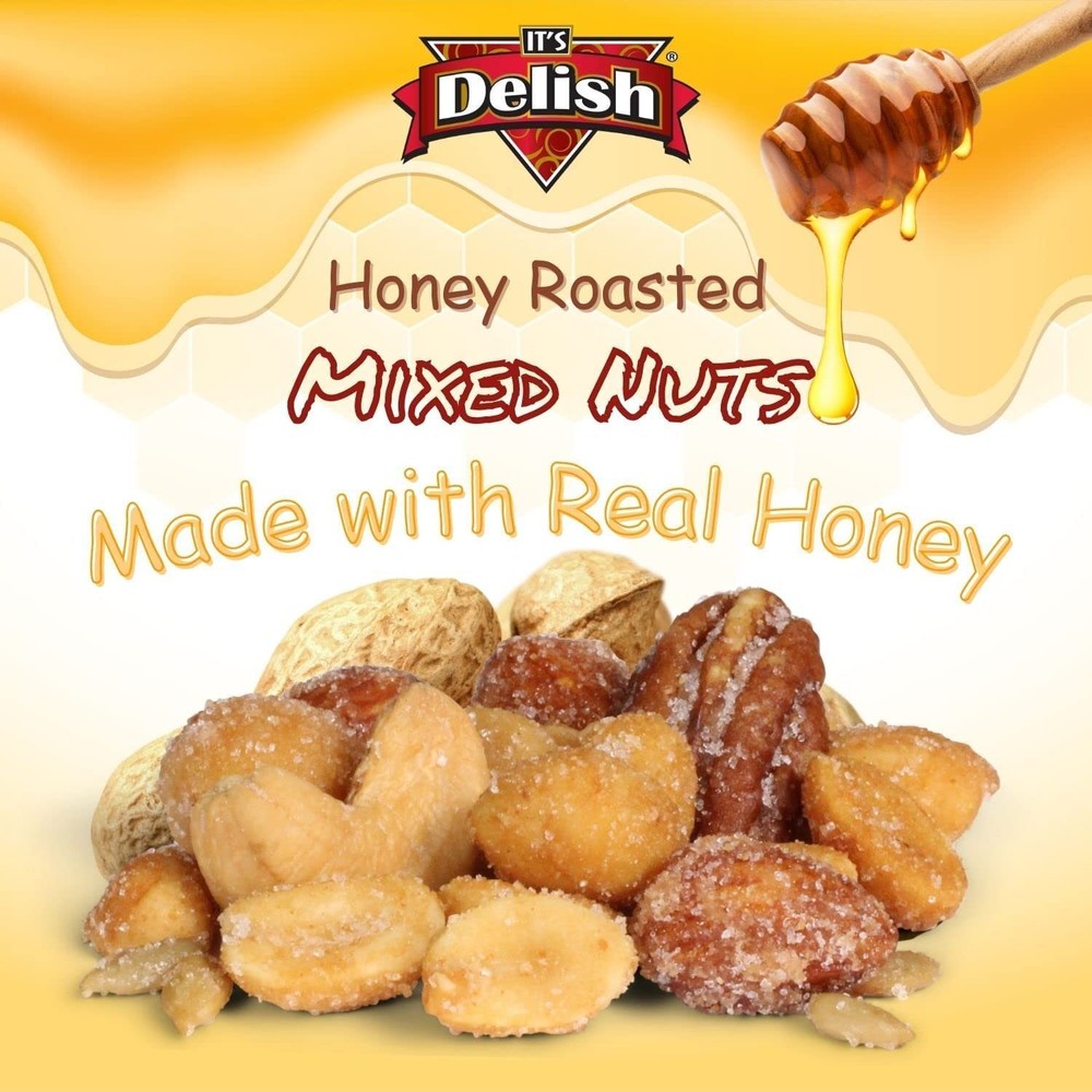 Honey Roasted Mixed Nuts by It's Delish 2 Lbs