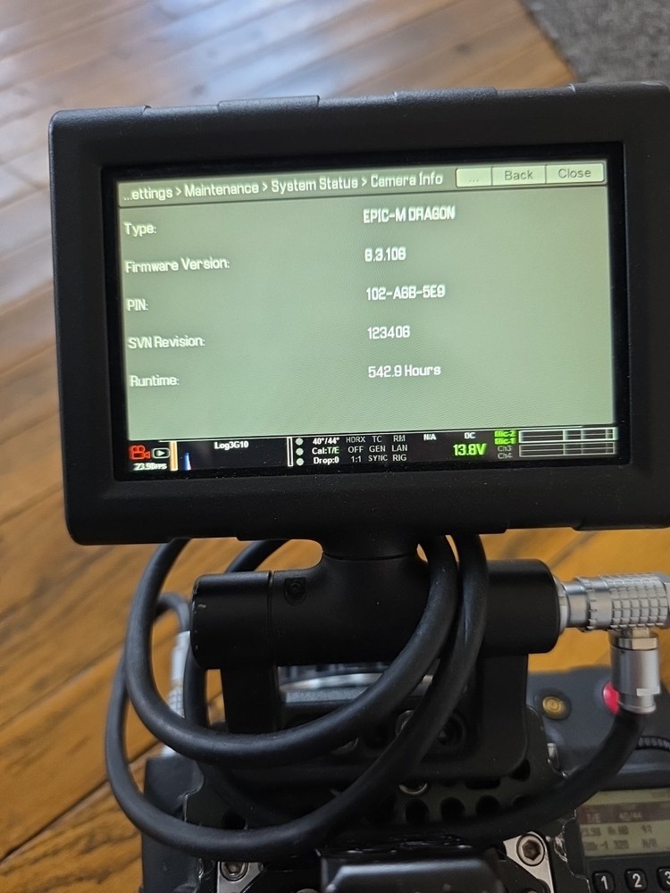 Red Epic-M Dragon 6k Brain
