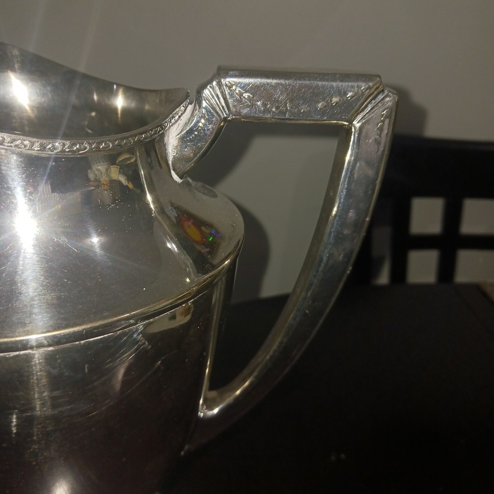 Benedict E.P.N.S. B.M.M. Period Plate Georgian 1859 Silver Pitcher