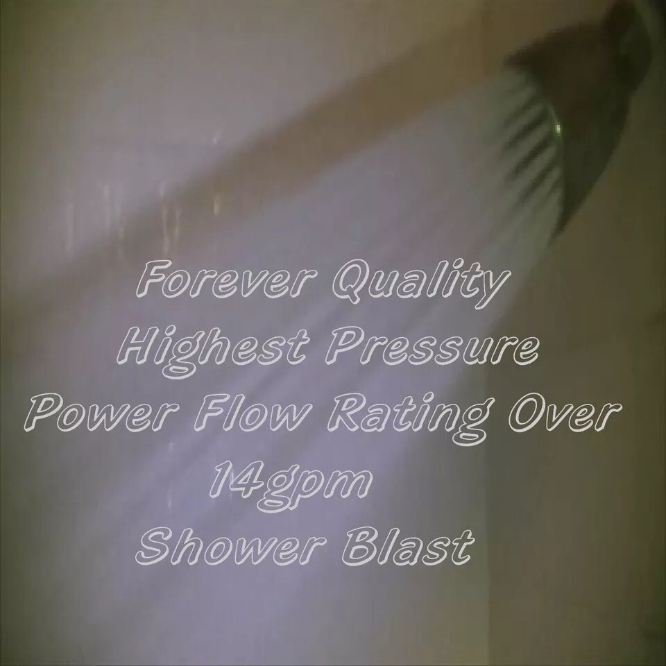 Super High Pressure Shower Head Over 14gpm Modified Approved Blasting Flow