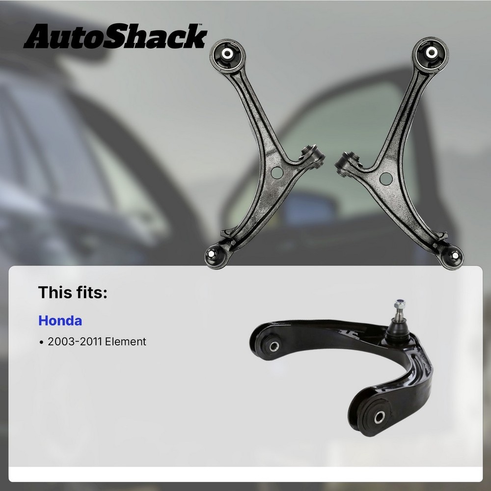 Front Lower Control Arms with Bushings for 2003-2011 Honda Element