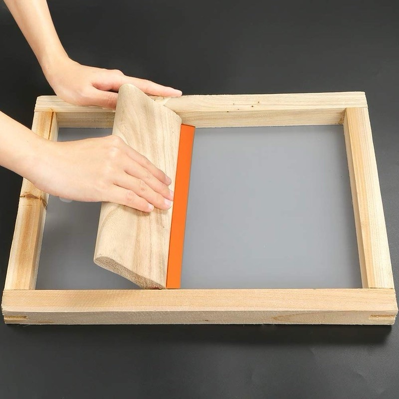 Screen Printing Starter kit Include 4 Different Size of Wood